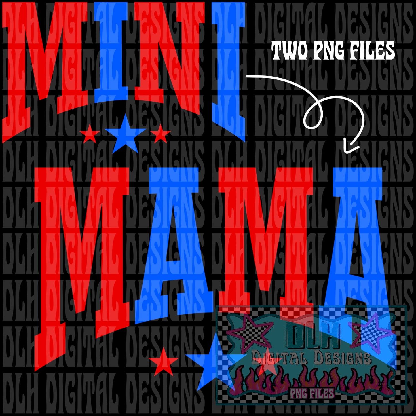 Mama and Mini matching PNG FILES