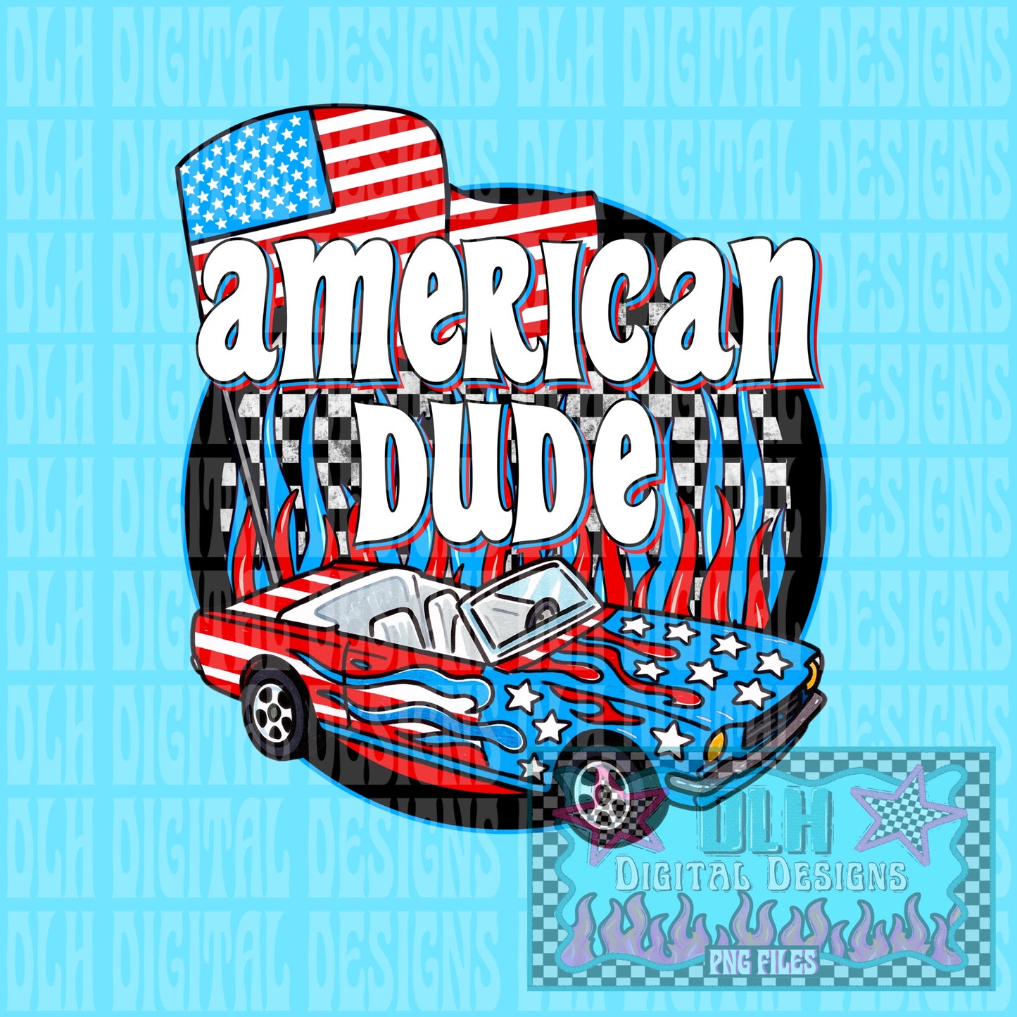 American Dude PNG FILE