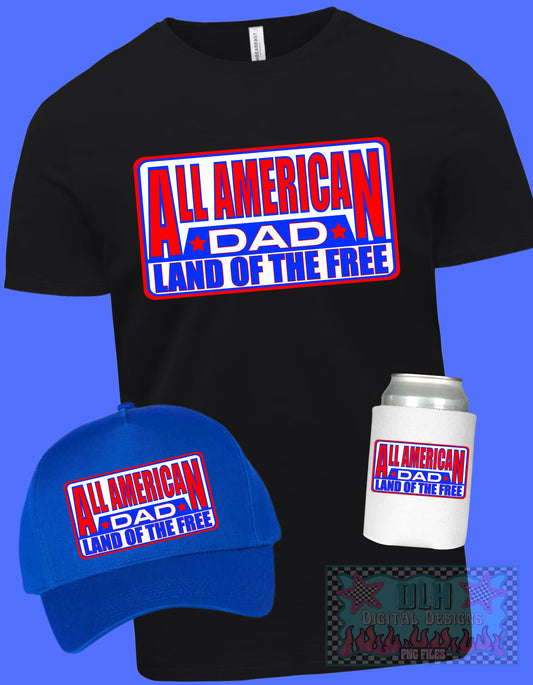 All American Dad- PNG file